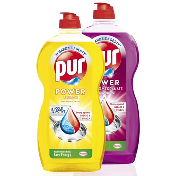 Pur Płyn do Mycia Naczyń MIX 1,2l x2