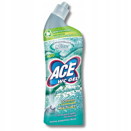 ACE Ultra WC Żel Brokat Białe Piżmo 700ml