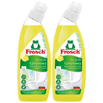 Frosch Eko Cytrynowy Ekologiczny Płyn do WC 2x750ml