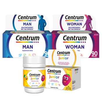 Centrum ON ONA 90 Tabletek + Junior 30 Tabletek