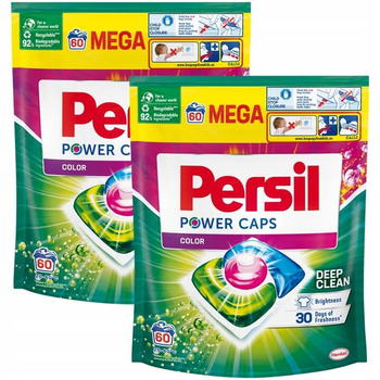 Persil Power Caps Kapsułki do Prania Koloru Zestaw 120 szt.