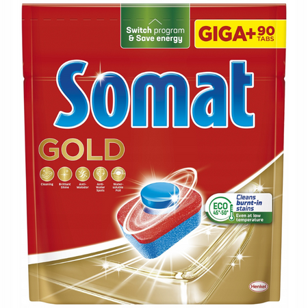 Somat Gold Tabletki do Zmywarki 90 szt