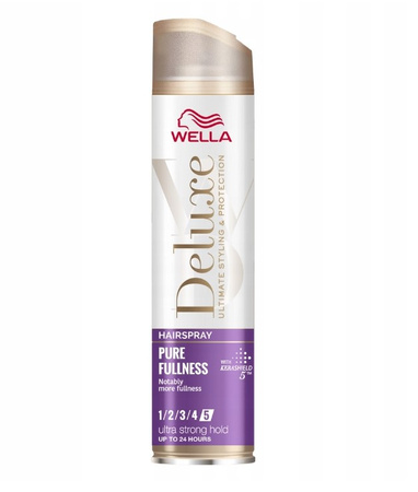 Wella Deluxe Pure Fullness Lakier do Włosów 250ml x2