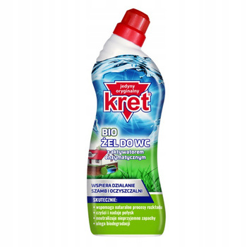 Kret BIO Żel WC z Aktywatorem Enzymatycznym 750g