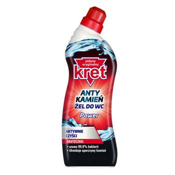 Kret Żel do Czyszczenia WC Power Anty Kamień 750g