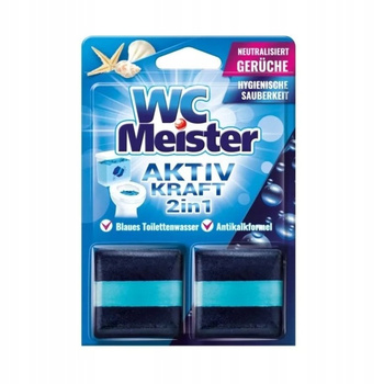 WC Meister Kostka Barwiąca do WC Blaues 2x50g