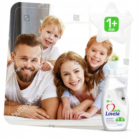LOVELA Family Płyn do Prania Bieli 1,85L (28 pr)
