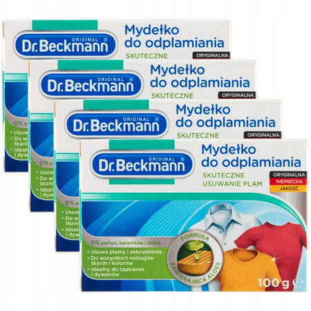 Dr Beckmann Mydełko do Odplamiania na Plamy 4x100g