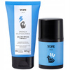 Yope Men Naturalny Żel Nawilżający i Krem Regenerujący do Mycia Twarzy