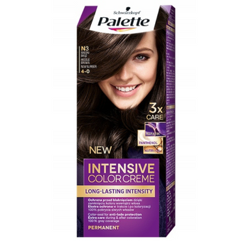 Palette Farba do włosów N3 (4-0) Średni Brąz