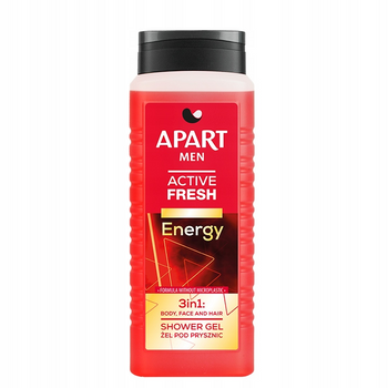 Apart Men Żel pod Prysznic 3w1 Energy 500ml