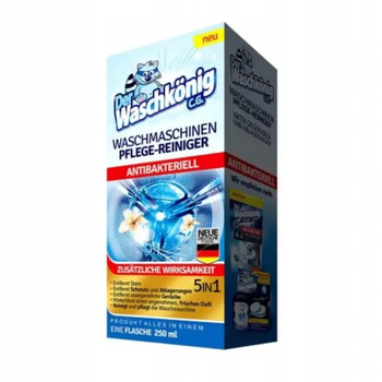 Waschkonig Płyn do Czyszczenia Pralki Antybakteryjny 250 ml
