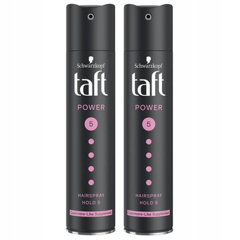 Taft Power Cashmere Lakier do włosów 250 ml x2