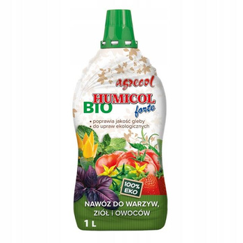 Agrecol Biohumicol Forte Nawóz Wieloskładnikowy do Warzyw Ziół 1l