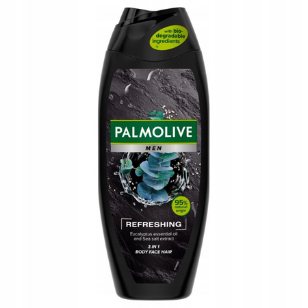 Palmolive Men Refreshing Żel pod Prysznic 3w1 500 ml