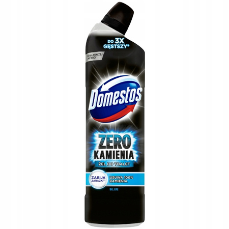 Domestos Zero Kamienia Blue Żel do WC Ocean 750ml