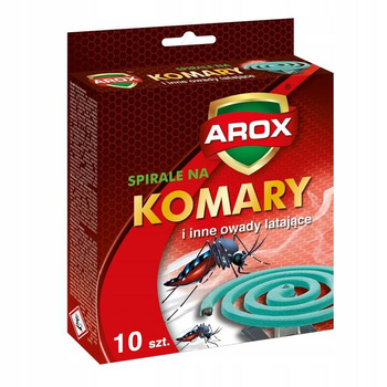 Arox Spirala Owadobójcza Przeciwko Komarom