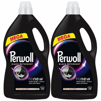 Perwoll Renew Black Płyn do Prania Czerni 2x3,75l 150 prań