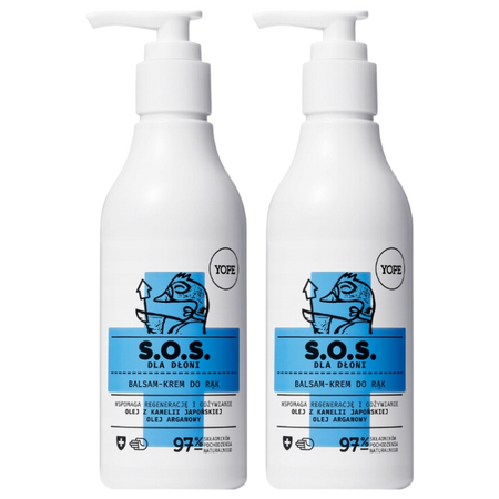 Yope Naprawczy Balsam - Krem do Rąk S.O.S. 160ml x2
