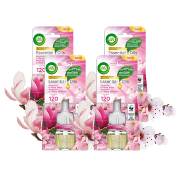 Air Wick Wkład Elektryczny Zapach Magnolia 19mlx4