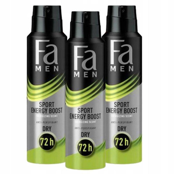 Fa Men Deo Spray Xtreme Sport 150ml x3