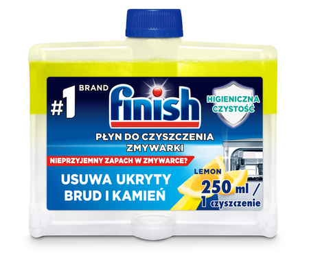 Finish Płyn Do Czyszczenia Zmywarki Lemon 2x250 ml