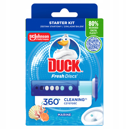 Duck Fresh Discs Żelowy Krążek do Toalety Marine 36 ml