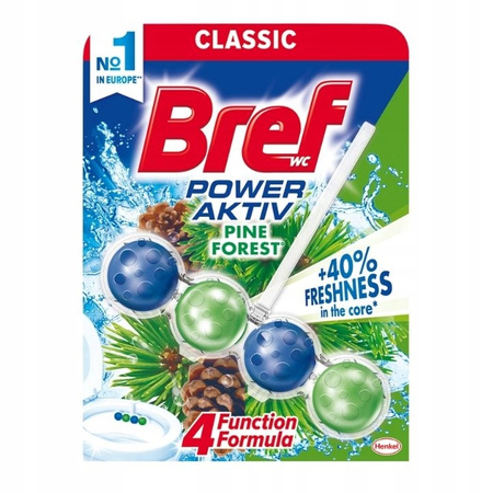 Bref Power Activ 50g Zawieszka do WC Pine