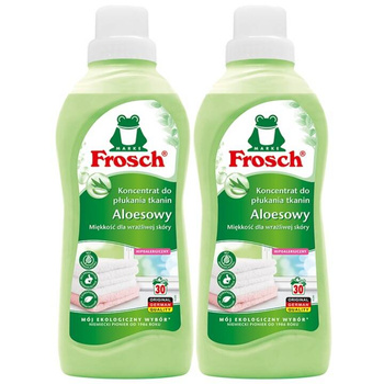 Frosch Koncentrat Do Płukania Tkanin Aloes 2x750ml