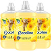 Coccolino Happy Yellow Płyn do Płukania Tkanin Fresh & Soft 3x1,7L 204 prań