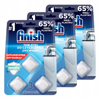 Finish Kapsułki do Czyszczenia Zmywarki Czyścik 3xA3