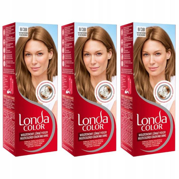 Londa Color Farba do Włosów Beżowy Blond 8/38 x3