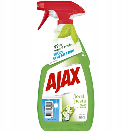 Ajax Spray Floral Fiesta Konwalia Płyn do Mycia Szyb I Luster 500ml