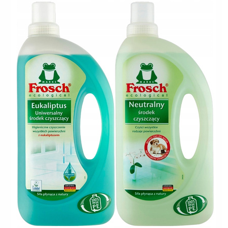 Frosch Środek Czyszczący Neutralny Eukaliptus 2x1L