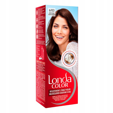 Londa Color Farba do Włosów Jasny Brąz 6/03 x2