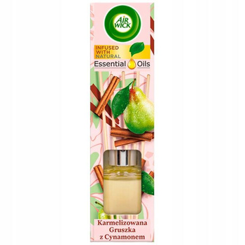 Air Wick Pachnące Patyczki Karmelizowana Gruszka z Cynamonem 40 ml