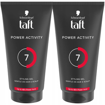 Taft Power Activity Żel do włosów 2x150ml