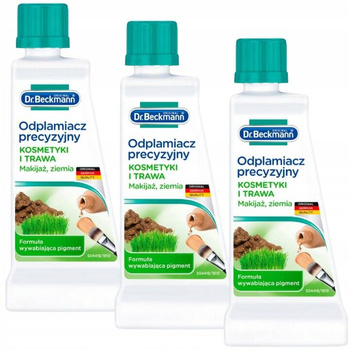 Dr. Beckmann Odplamiacz Precyzyjny Makijaż i Trawa x3