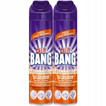 Cillit Bang Piana do Sprzątania Limescale 2x600ml