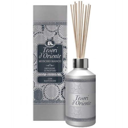 Tesori D'Oriente Patyczki Zapachowe Białe Piżmo 200ml