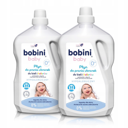 Bobini Baby Płyn do Prania Uniwersalny 2,5l x2