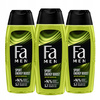 Fa Men Żel pod Prysznic Xtreme Sport Energy 400ml x3