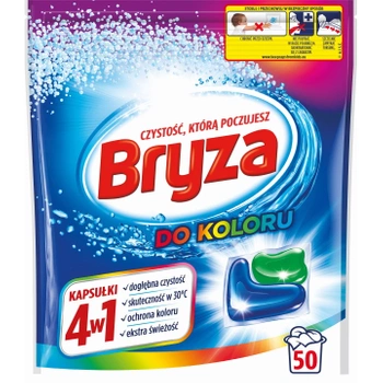 Bryza Caps 4w1 Kapsułki do Prania Koloru 50 szt.