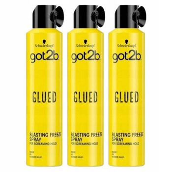 Schwarzkopf Got2b Glued Spray Utrwalający 3x300ml