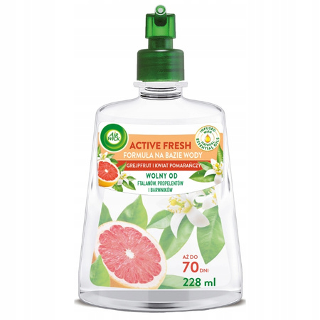 Air Wick Active Fresh Odświeżacz Wkład 228ml