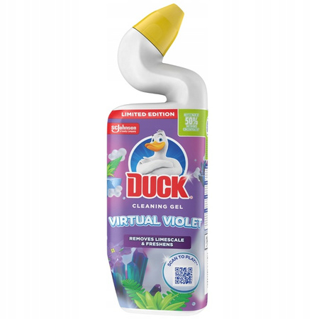 Duck Deep Action Żel do Czyszczenia Dezynfekcji Toalet Virtual Violet 750ml