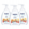 Bobini Kids Pielegnująca Pianka do Mycia 300ml x3