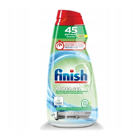 Finish ZERO Powergel Żel do Zmywarki 900ml