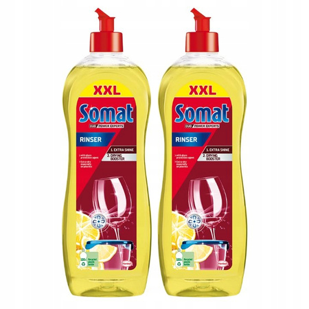 Somat Nabłyszczacz do Zmywarki Lemon XL 750ml x2