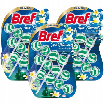 Bref Spa Moments Serenity Zawieszka do WC 3x50g x3